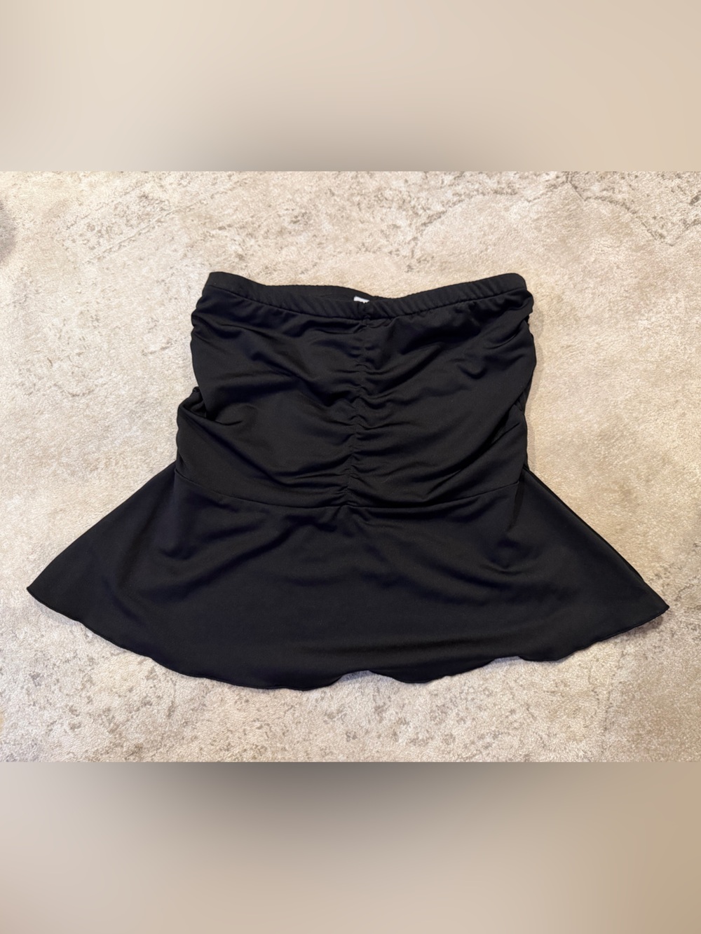 Skirt with Ruched Waist